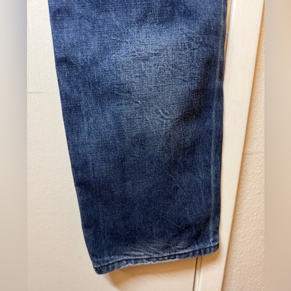 Diesel Men’s Viker Button Fly Medium Blue Wash Straight Leg Y2K Denim Jeans 32 - Picture 11 of 15